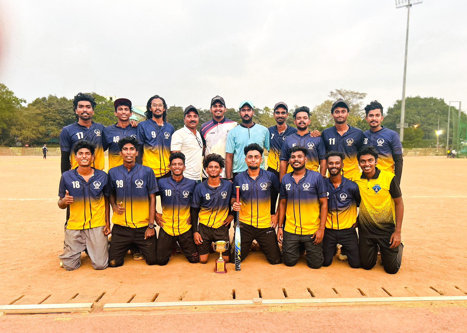 Inter university  soft ball  champions first prize 2023-2024