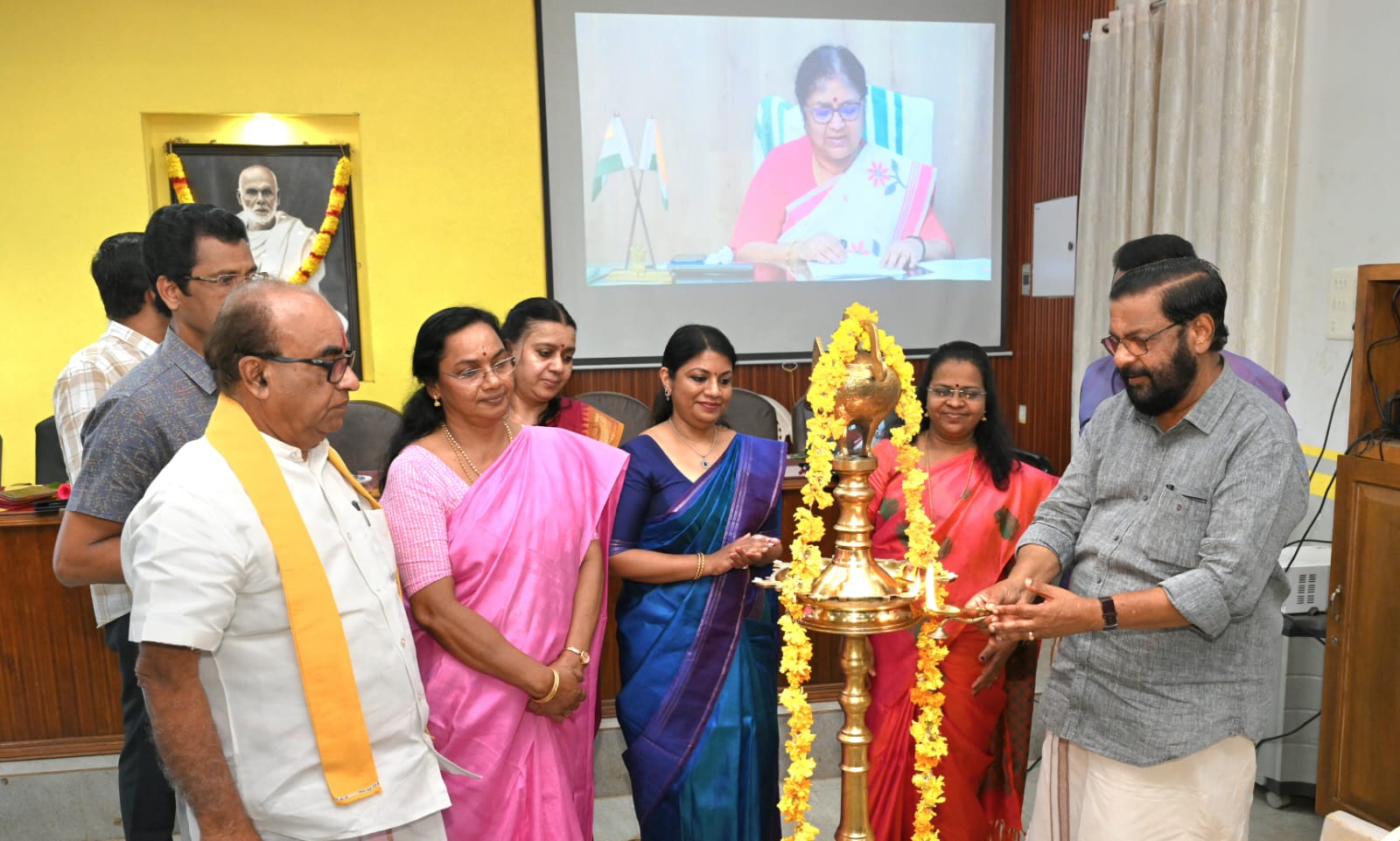 Inauguration of the New Library Block