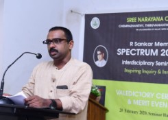 Valedictory function of Spectrum Seminar Series 2020